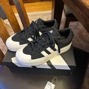 Adidas Bravada 2.0 Platform Black Sneakers